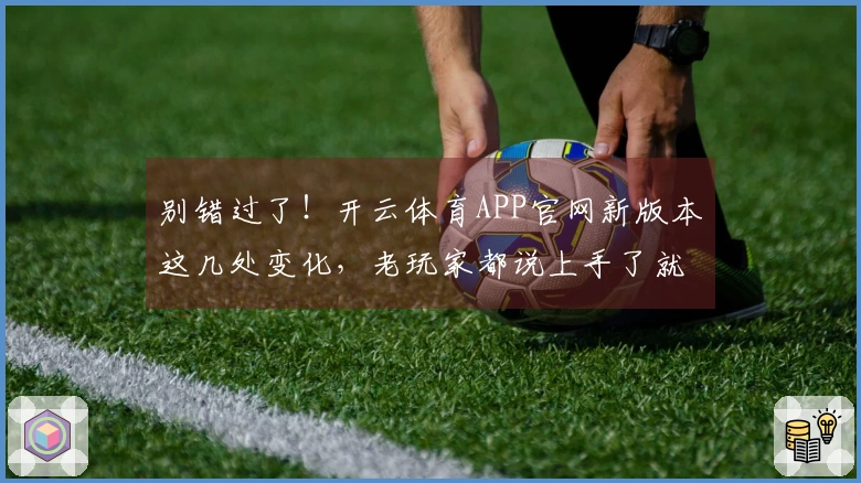 别错过了！开云体育APP官网新版本这几处变化，老玩家都说上手了就回不去了
